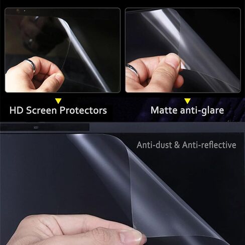 2 PCS HP Envy x360 2-in-1 Anti Glare Screen Protector for 15.6" HP Envy x360 2-In-1 Touchscreen Laptop,Eye Protection & Anti Fingerprint Filter-Matte in Saudi Arabia