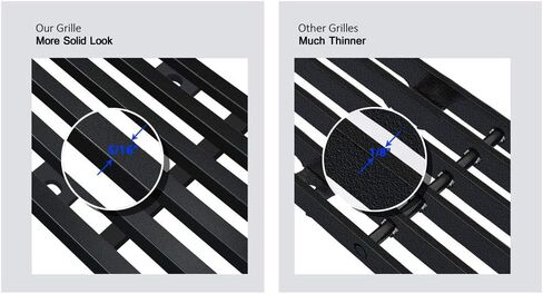 APS Compatible with Chevy GMC C K Pickup 1981-1987 & 81-88 Blazer Suburban Jimmy Main Upper Phat Wide Billet Grille Grill Insert with Studs Rivets Self Assemble C85002F in Kuwait