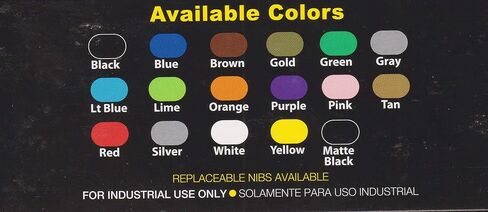 Competitive Advantage Enamel Paint Marker | MPD-15 | MEDIUM - 3 packs | Industrial Grade - 10ml | Multi-Surface | (17) Colors | Non-Toxic | Apiary Friendly (Matte Black, Medium - 3 pack) in Saudi Arabia