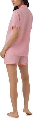 مجموعة بيجامة قصيرة كلاسيكية للسيدات من Bedhead PJs مصنوعة من القطن العضوي in Kuwait
