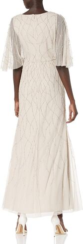 Adrianna Papell Women's Beaded Mermaid Gown in Saudi Arabia