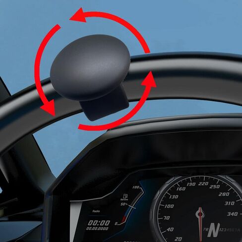Steering Wheel Power Handle Spinner Knob with Skin-Touch Silicone,No Tools Required, Easy to Install, for Trucks, Tractors, Mowers, Forklifts,Pickup Trucks, Semi, Cars,Ideal for One-Handed Driving in Kuwait