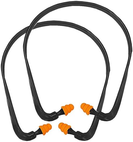 سدادات أذن ذات نطاقات قابلة لإعادة الاستخدام من LIFULANDIAN، للعمل والبناء والحفلات الموسيقية والسباحة أثناء النوم سدادات حماية من السمع (قطعتان) in Kuwait