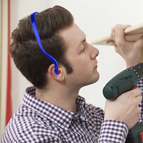 سدادات أذن ذات نطاقات قابلة لإعادة الاستخدام من LIFULANDIAN، للعمل والبناء والحفلات الموسيقية والسباحة أثناء النوم سدادات حماية من السمع (قطعتان) in Kuwait