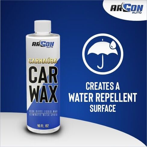 Argon Auto - High Gloss Carnauba Car Wax, Easy Application, UVA/UVB Protection, Cleaning & Polishing, Removes Oxidation in Saudi Arabia