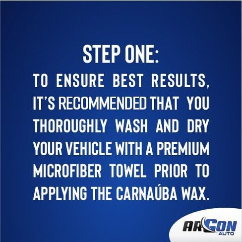 Argon Auto - High Gloss Carnauba Car Wax, Easy Application, UVA/UVB Protection, Cleaning & Polishing, Removes Oxidation in Saudi Arabia