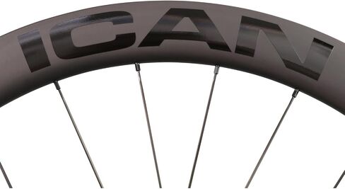 ICAN 700C G24/G25 700C الكربون الحصى طقم عجلات الدراجة مكبح قرصي 40 مللي متر عمق-24 مللي متر عرض داخلي/50 مللي متر عمق-25 مللي متر عرض داخلي in Kuwait