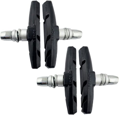 AHL 2pairs Complete Sport Bike Brake Shoes Bicycle Brake Pads Set,69mm in Saudi Arabia