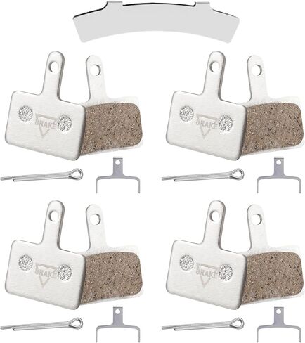 مجموعة وسادات فرامل الدراجة من السيراميك مع أداة ضبط الفرامل متوافقة مع ملحقات الدراجة Tektro/Shimano/TRP/Deore 4 قطع in Kuwait