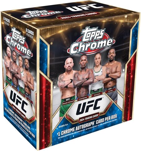 2024 Topps UFC Chrome Mega Box in Saudi Arabia