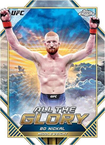 2024 Topps UFC Chrome Mega Box in Saudi Arabia