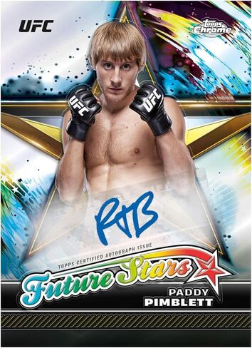 2024 Topps UFC Chrome Mega Box in Saudi Arabia