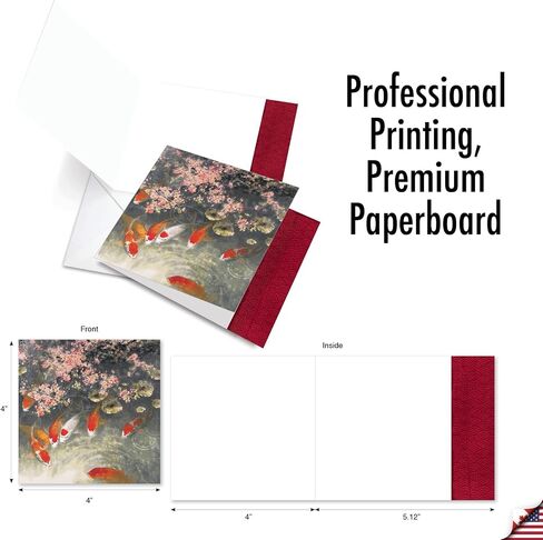 The Best Card Company - 10 بطاقات فارغة لجميع المناسبات (4 × 5.12 بوصة) - مجموعة متنوعة من بطاقات الملاحظات البحرية والمحيطية والحياة البحرية - خنازير متعددة M6643OCB in Saudi Arabia