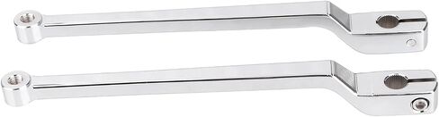 Chrome 9.84" Extended Shifter Lever Heel Toe Shift Levers Set Compatible with Harley 1986-later FL Softail, 1988-later Touring FLH/FLT and '08-Later Trike Models in Saudi Arabia