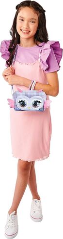 Purse Pets Print Perfect Owl - حقيبة حيوانات تفاعلية تحتوي على أكثر من 30 صوتًا وومضات وموسيقى ولعب، من 5 سنوات in Kuwait