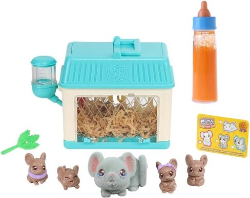 Increditoyz Little Live Mama Surprise Pet! Minis Lil' Mouse Set Toy Gift Bundle in Kuwait