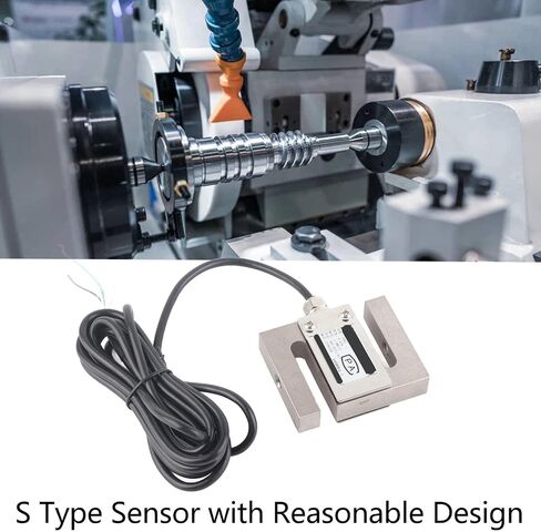 S Type Load Cell Weight Sensor M8x1.25 Stainless Steel Pull Pressure Compression and Tension Force Sensor Miniature Weighing Sensor Small Space Microsensor (30KG) in Saudi Arabia