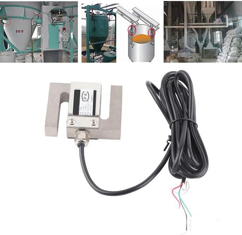 S Type Load Cell Weight Sensor M8x1.25 Stainless Steel Pull Pressure Compression and Tension Force Sensor Miniature Weighing Sensor Small Space Microsensor (30KG) in Saudi Arabia
