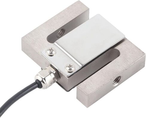 S Type Load Cell Weight Sensor M8x1.25 Stainless Steel Pull Pressure Compression and Tension Force Sensor Miniature Weighing Sensor Small Space Microsensor (30KG) in Saudi Arabia