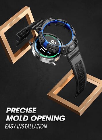 SUPCASE [Unicorn Beetle Pro Series Case for Galaxy Watch 5 Pro 45mm 2022 Release, Rugged Protective Case with Strap Bands in Saudi Arabia