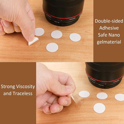 Aooba 320 Pcs Double Sided Dot Stickers Removable Round Clear Sticky Tack No Trace Sticky Putty (320) in Saudi Arabia
