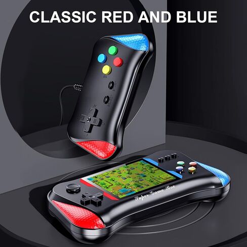 Retro Handheld Game Console X7M with 3.5-inch Screen, 2-Player Mode, TV Connectivity, and 500 Built-in Classics – Classic Fun for All Age (Black) in Kuwait