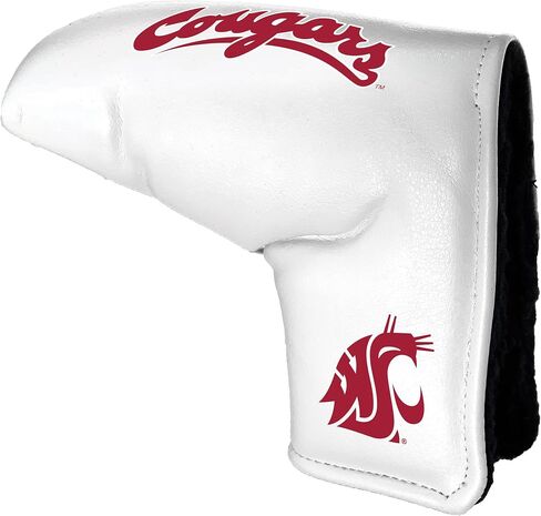 غطاء مضرب الجولف NCAA Team Golf NCAA Tour Blade Putter (أبيض)، يناسب معظم مضارب الشفرات، Scotty Cameron، Taylormade، Odyssey، Titleist، Ping، Callaway in Kuwait
