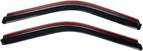 Lightronic WV192099 in-Channel Rain Guards, Dark Smoke, 2-Pieces Set, Fits 1988-1999 Chevrolet/GMC C/K1500/2500/3500 Regular Cab, 1995-1999 Chevrolet Tahoe, 1992-1999 GMC Yukon, 1992-1994 Blazer in Saudi Arabia