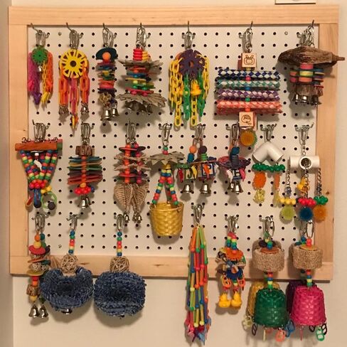 50 قطعة من خطافات PegBoard المعدنية مقاس 6 بوصة مع أطراف مطاطية، وخطاطيف لوح ربط شديدة التحمل للتعليق، وخطاطيف جدار ربط تناسب لوحة Pegboard مقاس 1/8 بوصة، ومجموعة خطافات العرض لأدوات المرآب وتخزين المتجر in Saudi Arabia