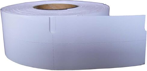 Houselabels 9/16 × 2 بوصة متوافقة مع Dymo 30376 إدراج علامة التبويب ملف معلق، لفة واحدة، 260 إدراج لكل لفة، أبيض in Kuwait