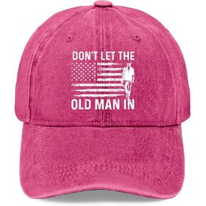 Don't Let The Old Man in Hat Men Vintage Baseball Caps Funny Gifts for Grandpa in Saudi Arabia