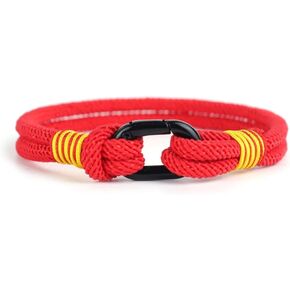 Handmade 4mm Milan Rope Braided Bracelet Black Oval Button Cord Braclet For Men Outdoor Armband Survival Jewelry Gift Homme in Saudi Arabia