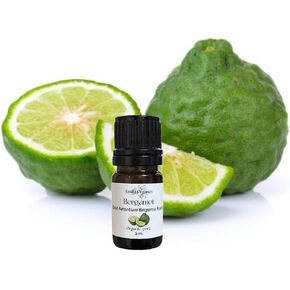 Bergamot Essential Oil FCF, Organic, Pure, Natural, 5 mL in Saudi Arabia