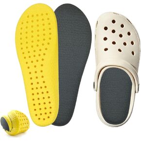 Wide Toe Box Insoles for Barefoot Shoes, Memory Foam Replacement Inserts for Men Women, Shock Absorbing Breathable Comfort Fit for Wide Feet (Men 6-6.5 | Women 8-8.5(9.84") in Saudi Arabia