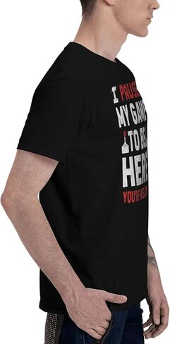 Men's T-Shirt,I Paused My Game to Be Here,Athletic Top Moisture Wicking Short Sleeved Tee in Saudi Arabia