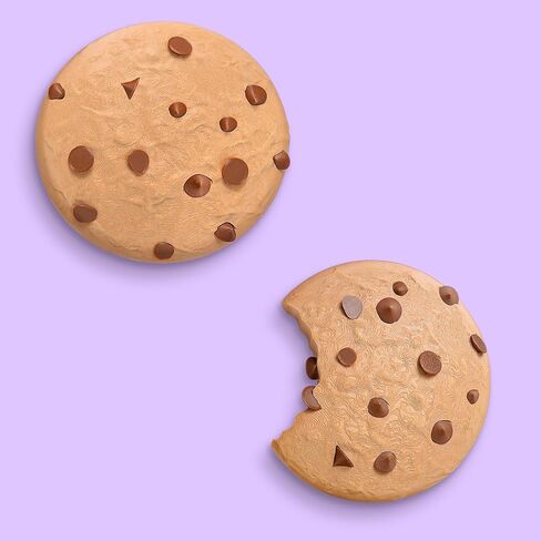 Novabright 2 Pcs 7 Inch Chocolate Chip Cookie Wall Art 3D Printed Decor Cute Cookie Realistic Food 3D Wall Art for Kitchen Playroom Apartment Coffee Shop Fun Decoration Home Decor Gift in Kuwait