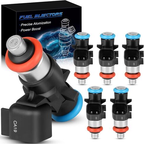 Fuel Injectors Fits For:-Ford Expedition F150 V8 5.4L 2009 2010, For:-Lincoln Navigator V8 5.4L 2009-2014, 0280158174 FJ1003 (8 Pack) in Kuwait