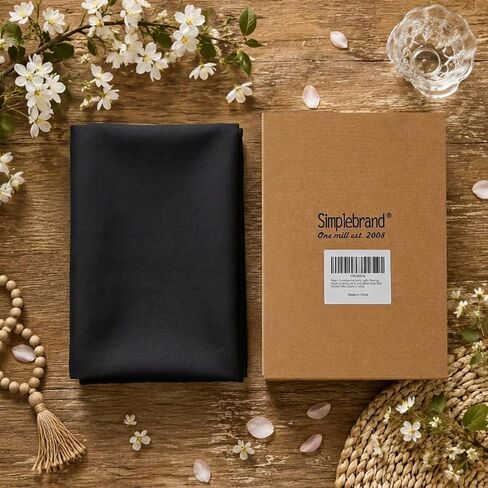 Simplebrand Stone Blackout Curtains 63 Inch Length 2 Panels Set for Bedroom, Solid Room Darkening Thermal Insulated Grommet Energy Saving Window Treatment Curtains & Drapes, Each 40" Wide in Saudi Arabia