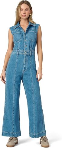بذلة نسائية من قماش الدنيم بدون أكمام من Joe's Jeans in Kuwait