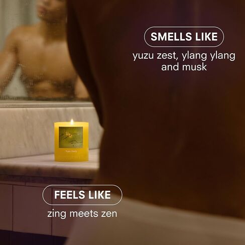 Boy Smells Yuzu Zesty Scented Candle – 8.5oz – Yuzu Zest, Ylang Ylang & Musk – Bright Citrus – Soy Wax Candle in Saudi Arabia