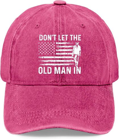 Don't Let The Old Man in Hat Men Vintage Baseball Caps Funny Gifts for Grandpa in Saudi Arabia