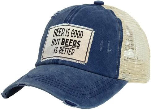 BRIEF INSANITY Drinking Themed Funny Trucker Hats for Women and Men, Unisex Novelty Snapback Hats for Adults in Kuwait