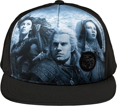 JINX Netflix's The Witcher End of The Journey Snapback Baseball Hat, Black, Adult Size in Kuwait