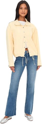 KUT from the Kloth Women's Kelly High-Rise Fab Ab Kick Flare Inset Leg Jeans, Senses in Kuwait