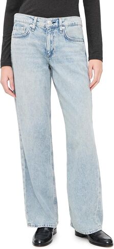 rag & bone Women's Featherweight Cam Ankle Straight Jeans in Saudi Arabia
