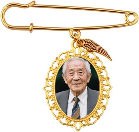 Photo Frames Wedding Brooch for Bouquet Bridal Flower Brooch Pin for Bride Grooms in Saudi Arabia