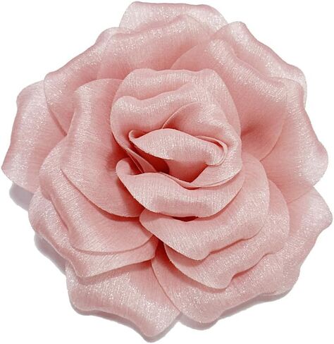 Flash Camellia Flower Brooch Pin for Women Men Elegant Texture Fabric Dahlia Rose Floral Brooches Lapel Pins Dainty Wedding Holiday Party Costume Dress Accessories Jewelry in Kuwait