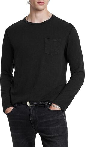 John Varvatos Men's Sid Long Sleeve Tee in Kuwait
