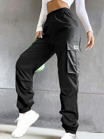 Everyday Women's Cargo Joggers: Soft, Breathable & Adjustable Cuff Sweatpants in Kuwait