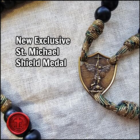Rugged Rosaries - Soldier Paracord Rosary in Military Camo - Strongest Rosaries in Saudi Arabia
